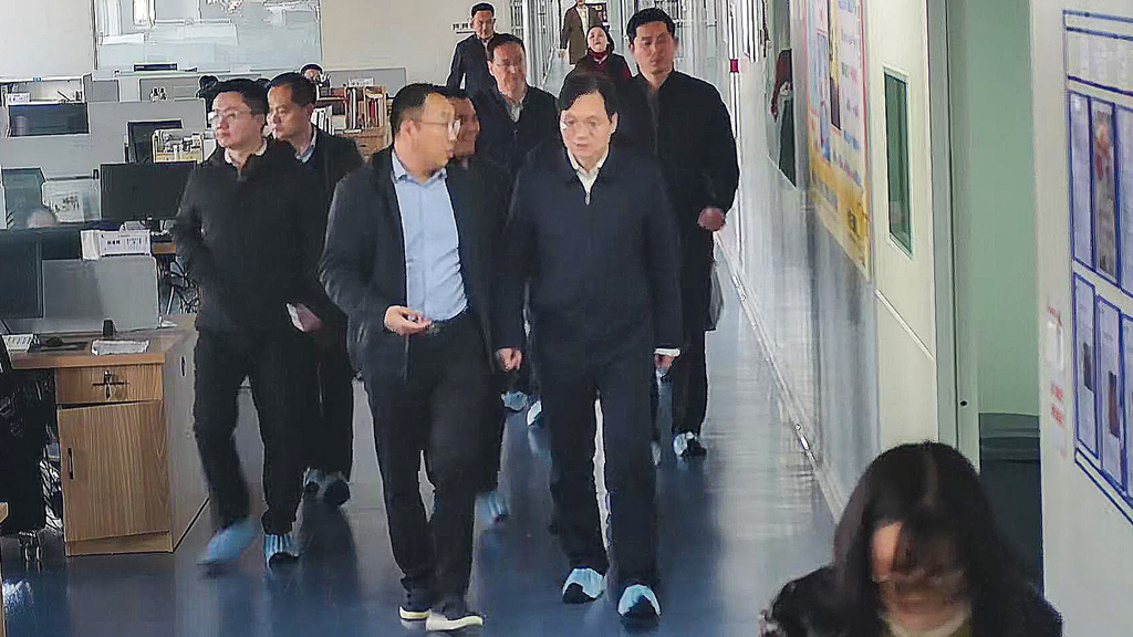 省科技廳領導一行來galaxy銀河微電調研